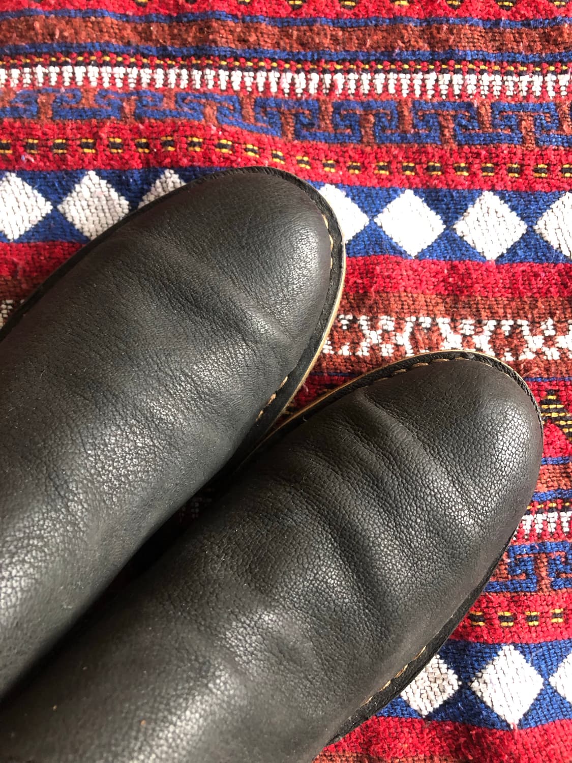 어그 블랙레더 앵클부츠 245 상품이미지5