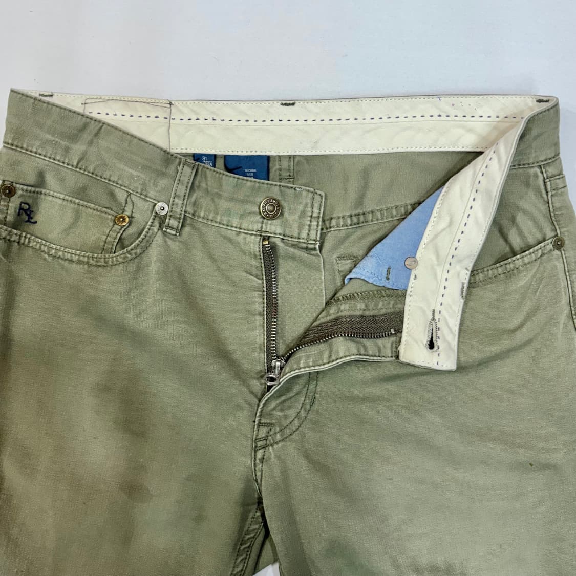 폴로 랄프로렌 올리브 치노 팬츠 (32) 상품이미지6
