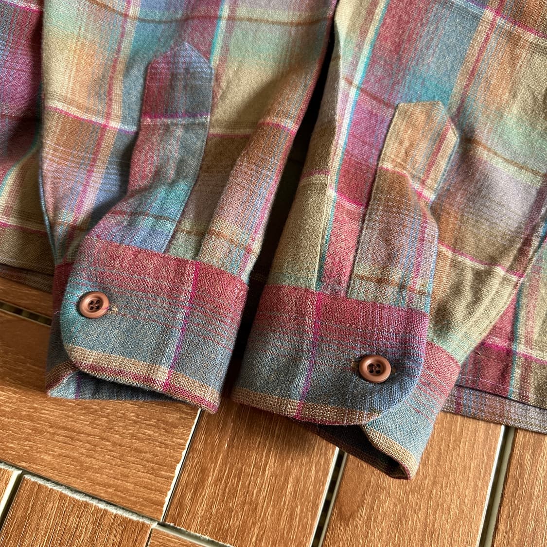 70’s Pendleton usa plaid board shirts 상품이미지6