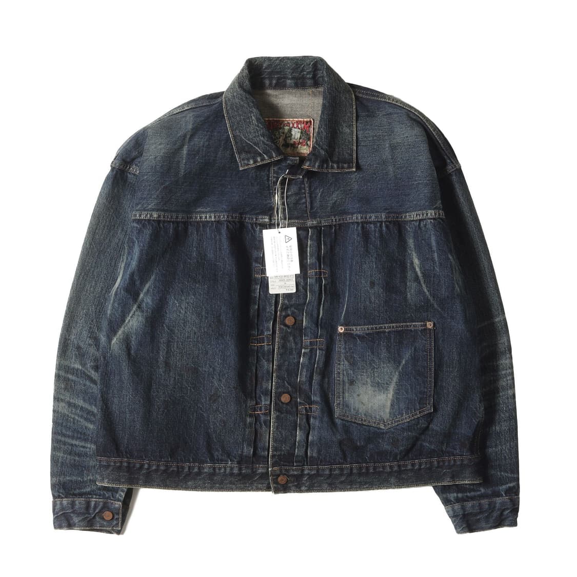 [L] 24ss 세인트미카엘 베르베르진 1st 데님자켓 상품이미지1