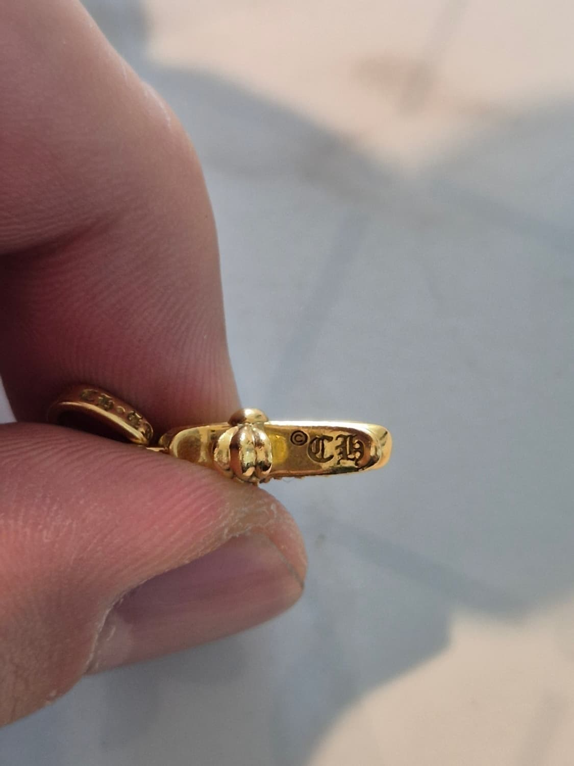 [Os] 크롬하츠 22k 타이니 베이비펫 팬던트 목걸이 상품이미지9