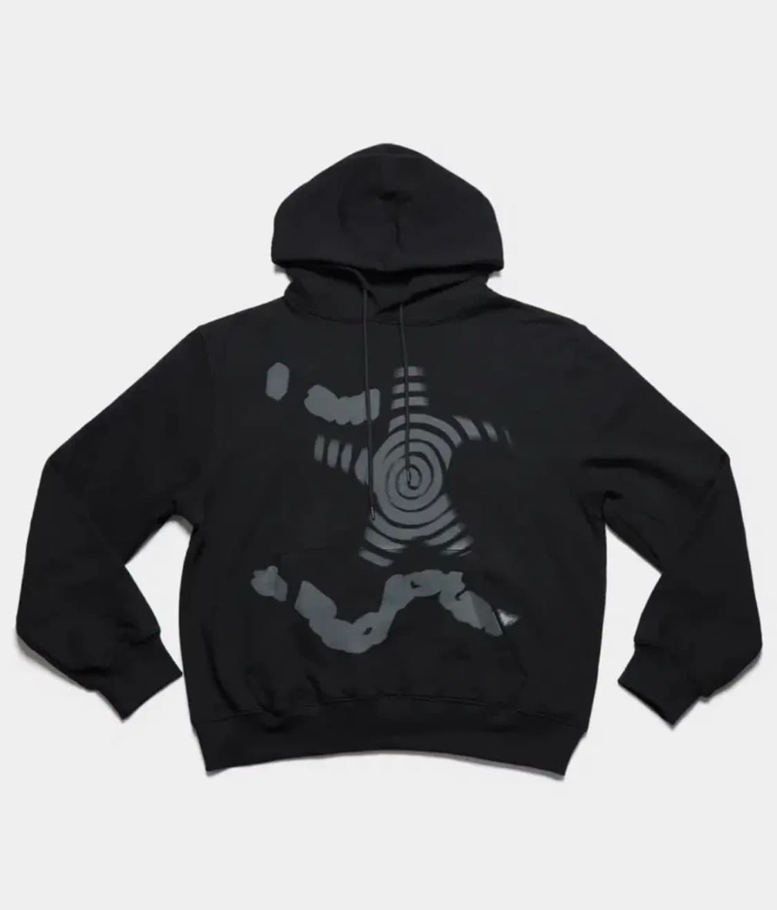 웹하우스 트위스터 락스타 후드 블랙 상품이미지2