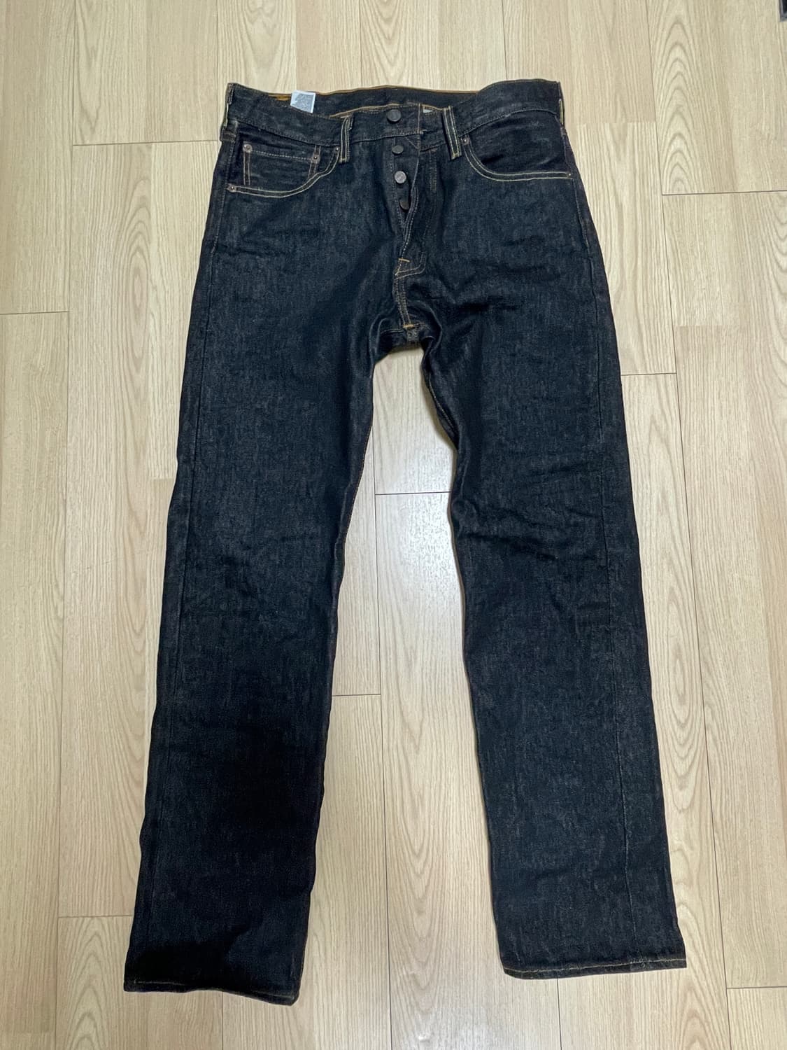 리바이스 리지드 501 소킹1회 32/34 상품이미지2