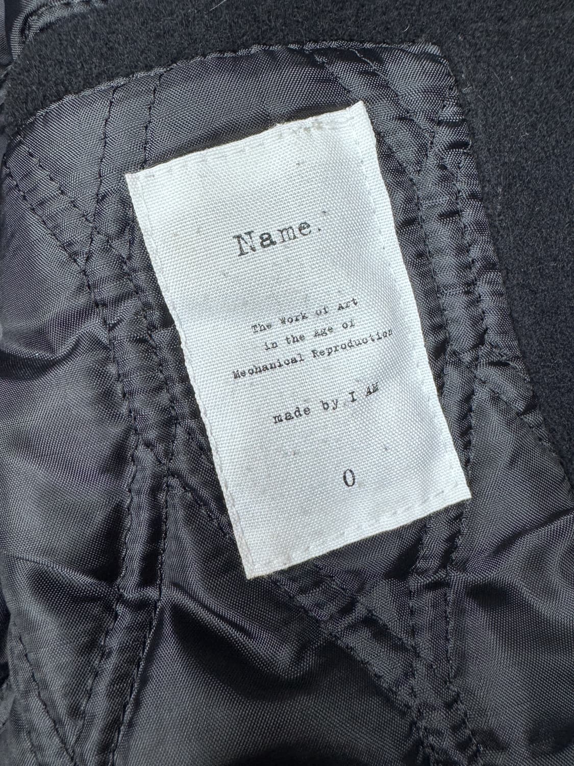 네임 NAME. x STUDIOUS 스타장 테디자켓 0 상품이미지6