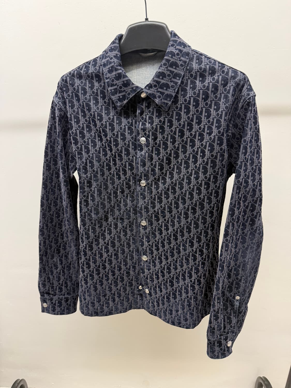 디올 벨벳 카스리 자켓 46사이즈 정품 상태좋음 상품이미지1