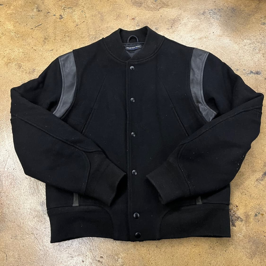 [정품/L] 코스트 퍼 킬로 블랙 스타디움 자켓 b18 상품이미지2
