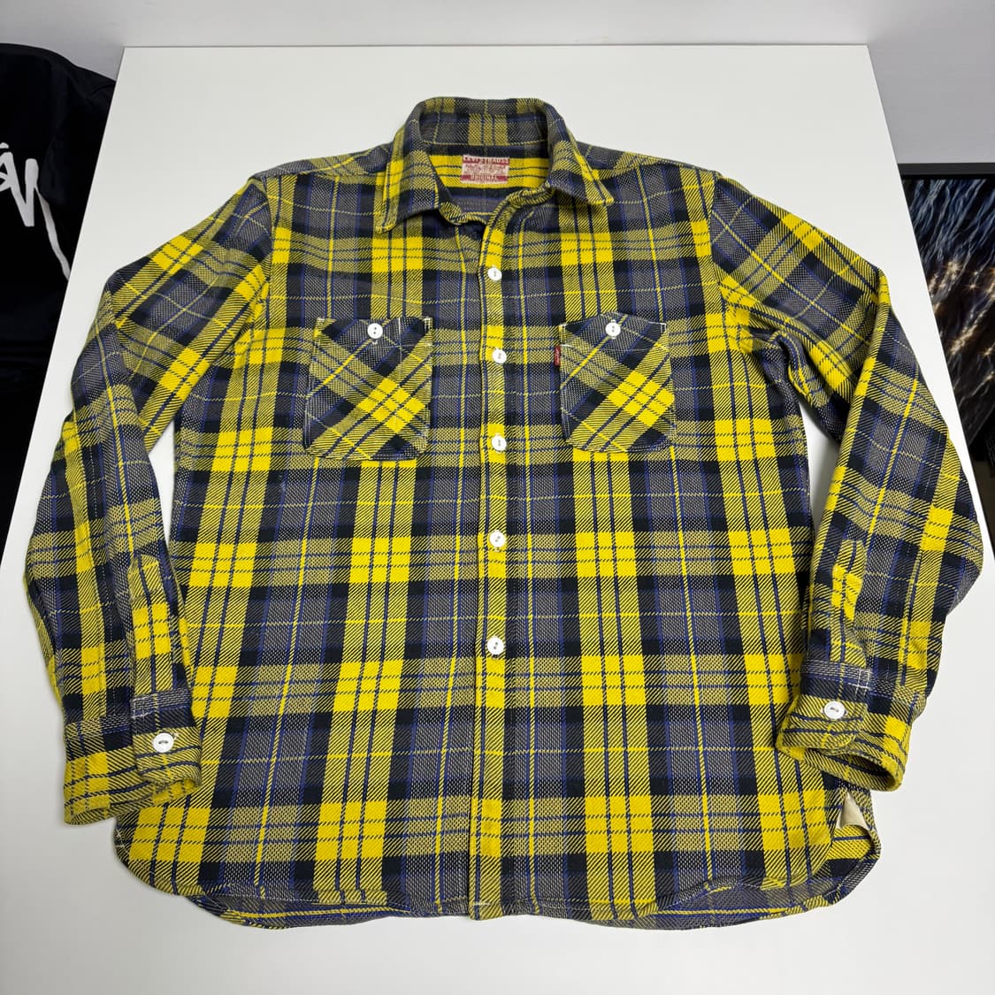 리바이스 파머스 타탄 체크 플란넬 셔츠 100 상품이미지1