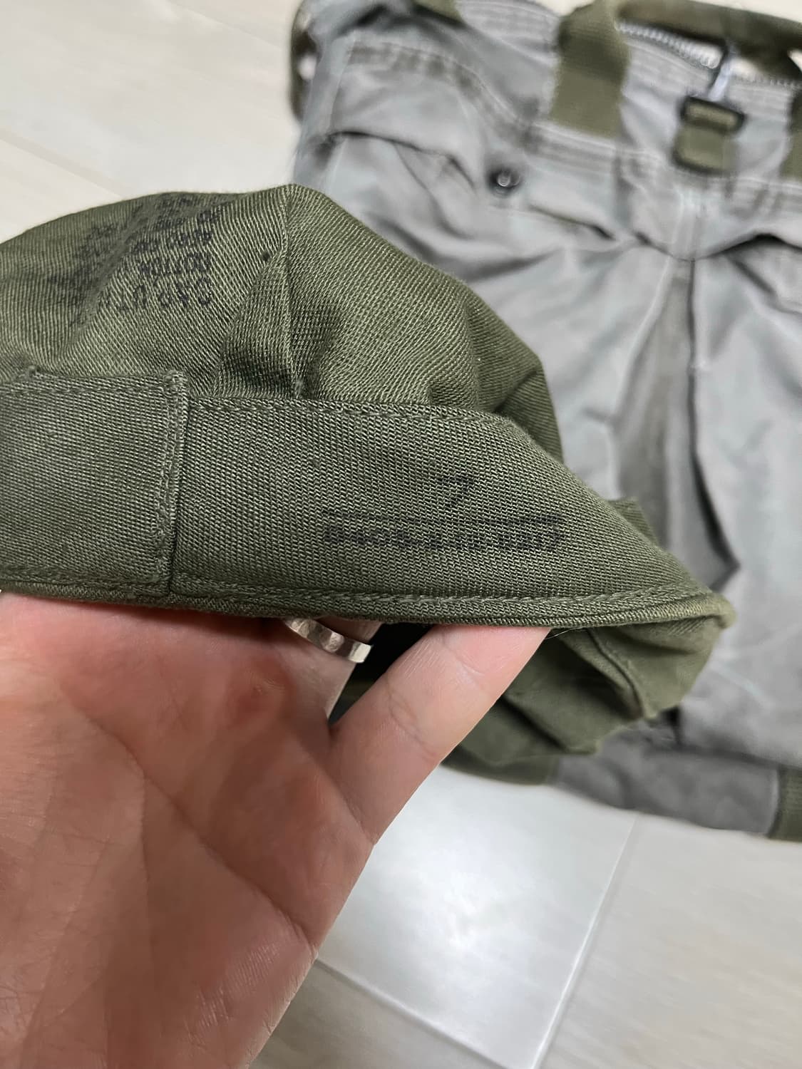 50년대 미군 og-107 모자 상품이미지2