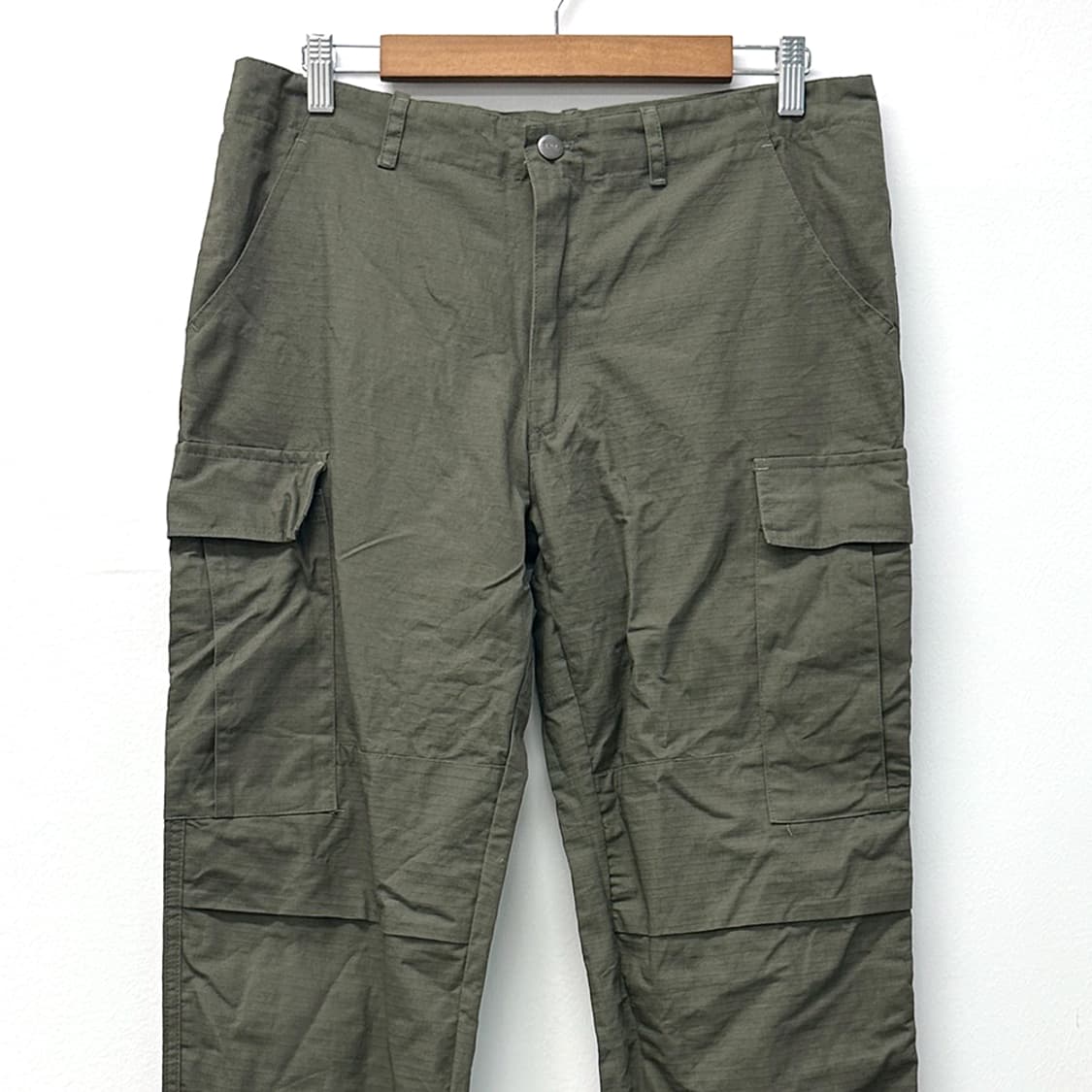 칼하트 립스탑 카고 스트링 팬츠 바지 밀리터리 워크웨어 카키 M 상품이미지2