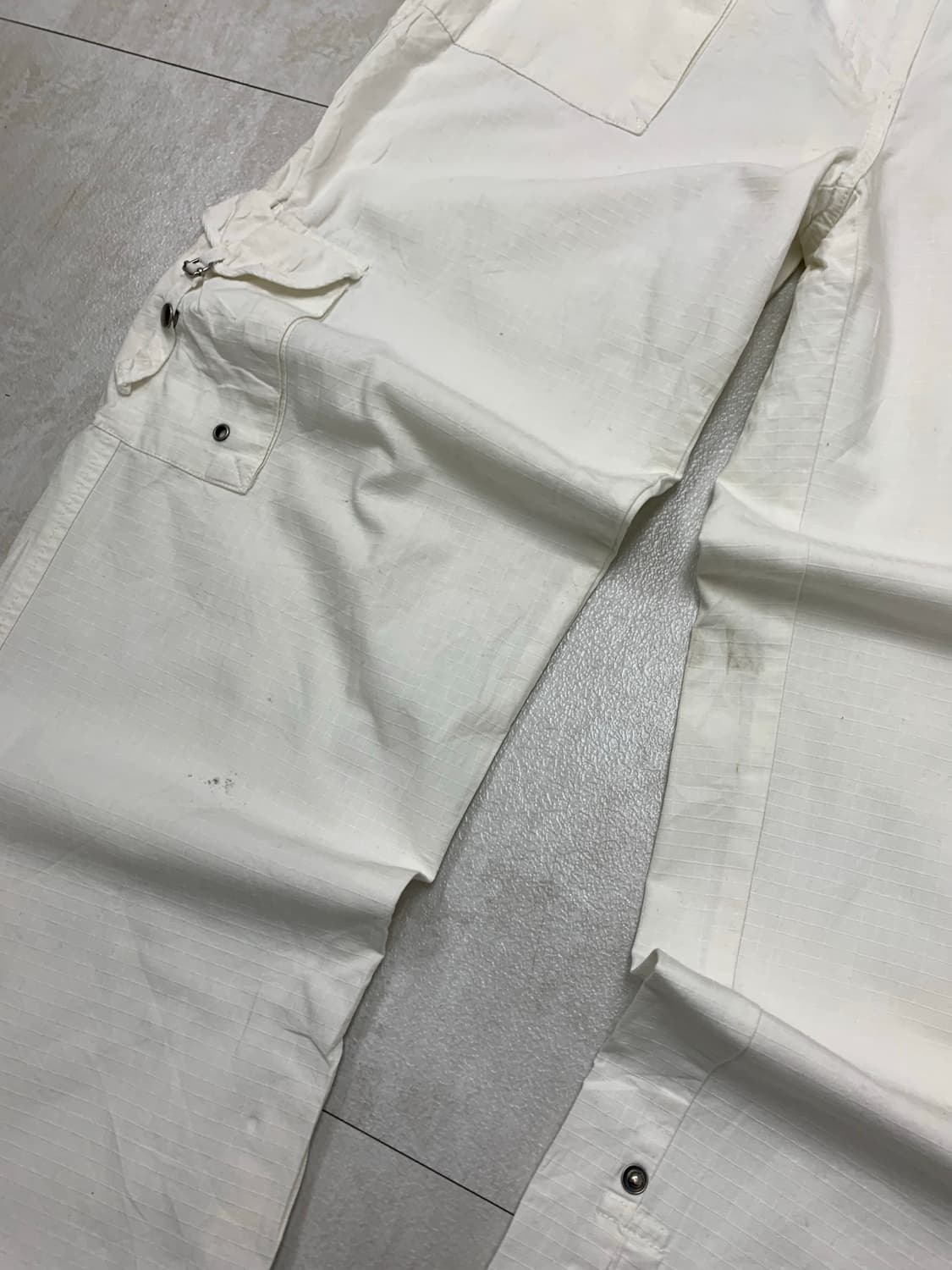 Newyork company 화이트 카고 팬츠 #447 상품이미지4