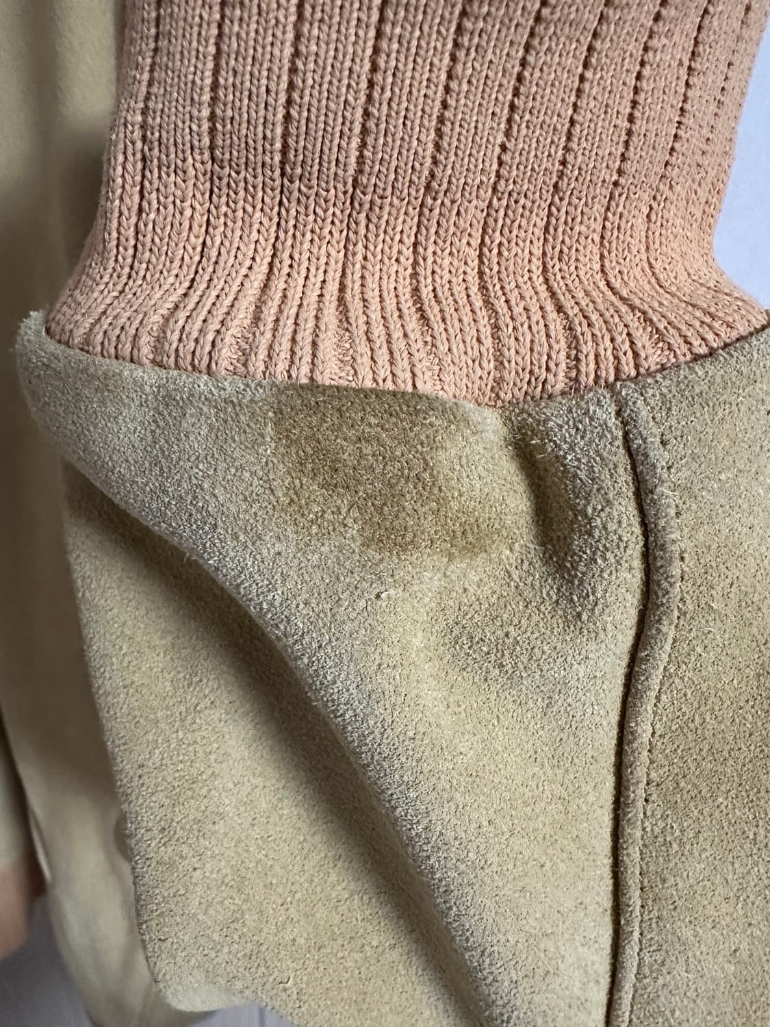 L size) LVC 루즈 스웨이드 봄버 상품이미지6