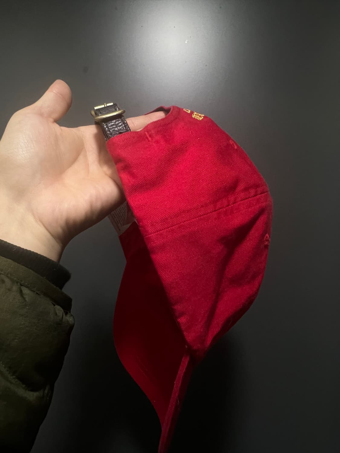 폴로 랄프로렌 레드 볼캡 상품이미지2