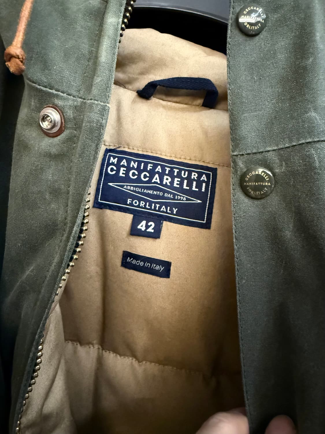 마니팟투라 체카렐리 후드 파크 상품이미지3