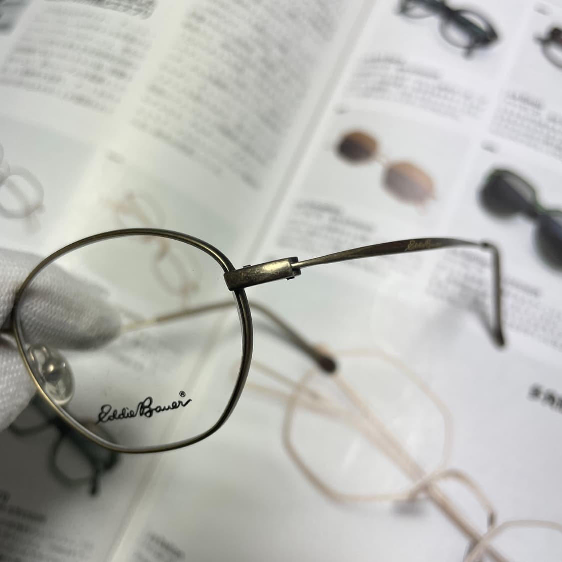EDDIE BARUER 에디바우어 티타늄 빈티지 안경 상품이미지3