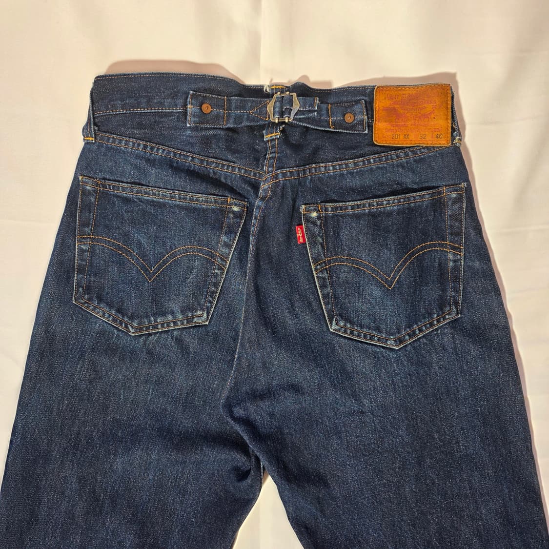 [W32L40]90s USA 리바이스 201XX 데님팬츠(555공장) 상품이미지8