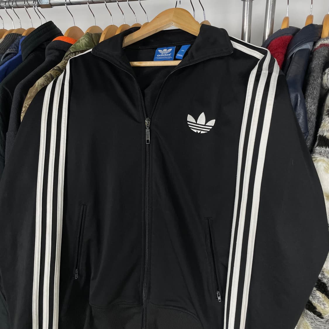 아디다스 ADIDAS 블랙 파이어버드 져지 상품이미지3