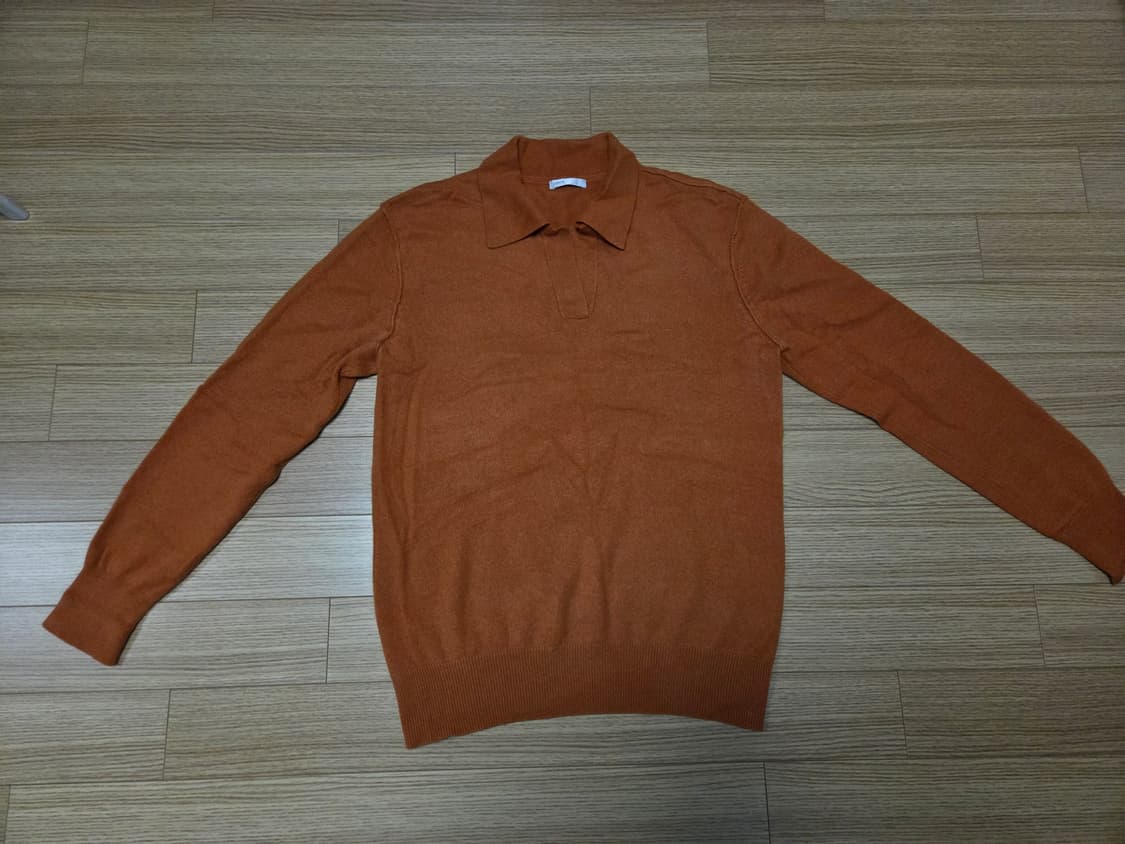 VINCE 밀라노 오픈넥 카라 폴로 니트  상품이미지6