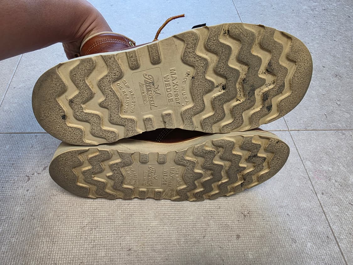 쏘로굿(Thorogood) 6인치 목토 7.5d 팔아요 상품이미지7