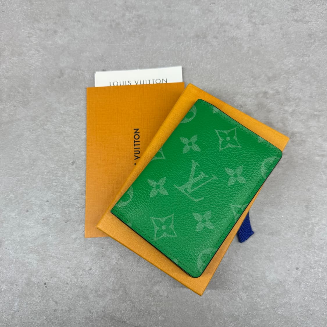 루이비통 캑터스 그린 포켓 오거나이저 카드지갑 상품이미지4
