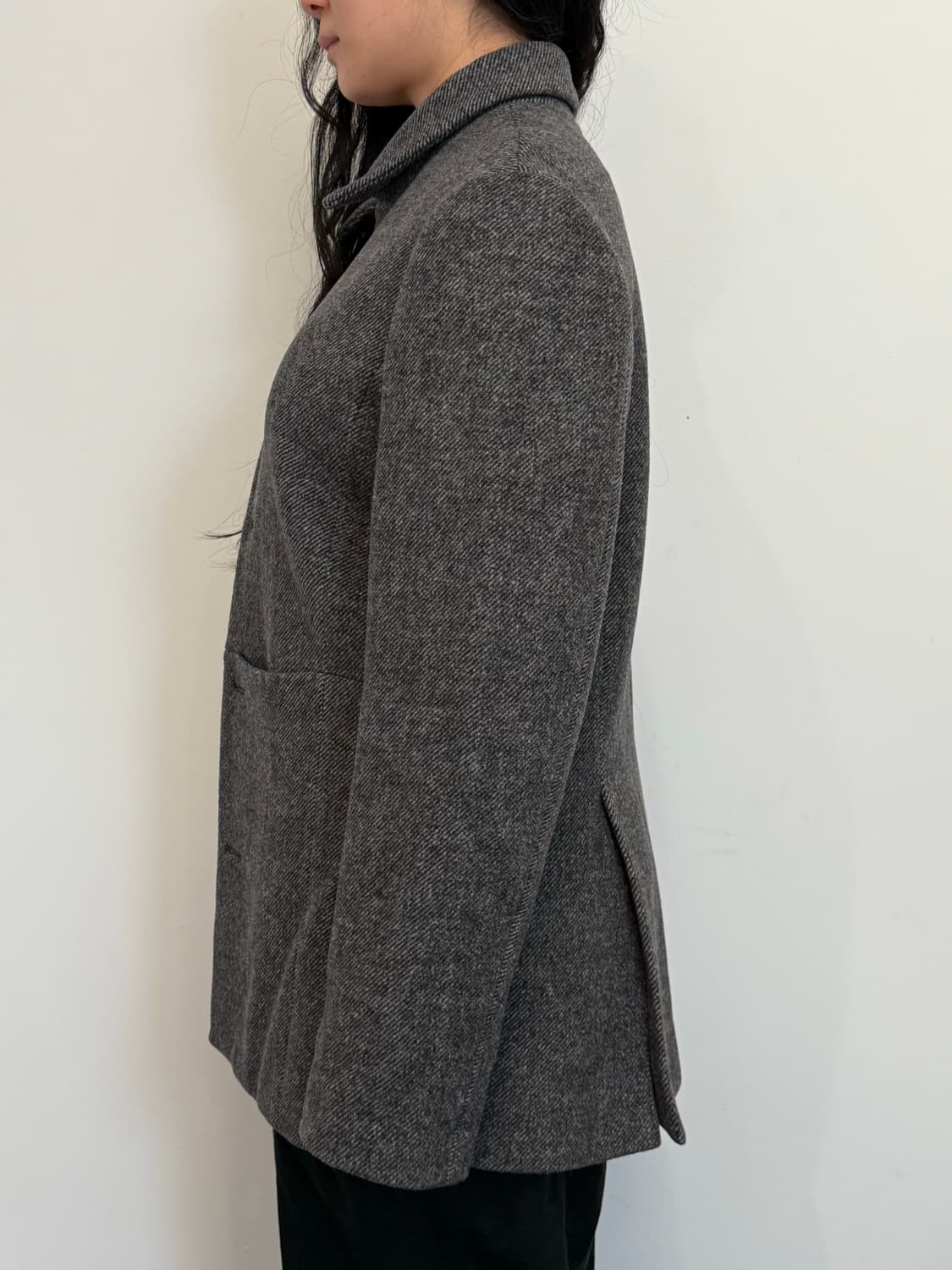 HALOMINIUM 헤링본 자켓 상품이미지3