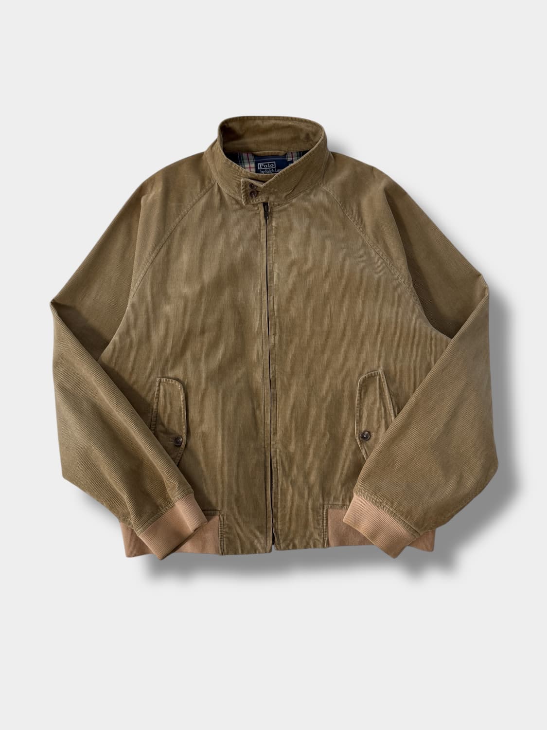 폴로 랄프로렌 90‘s 코듀로이 바라쿠다 블루종 자켓 상품이미지2