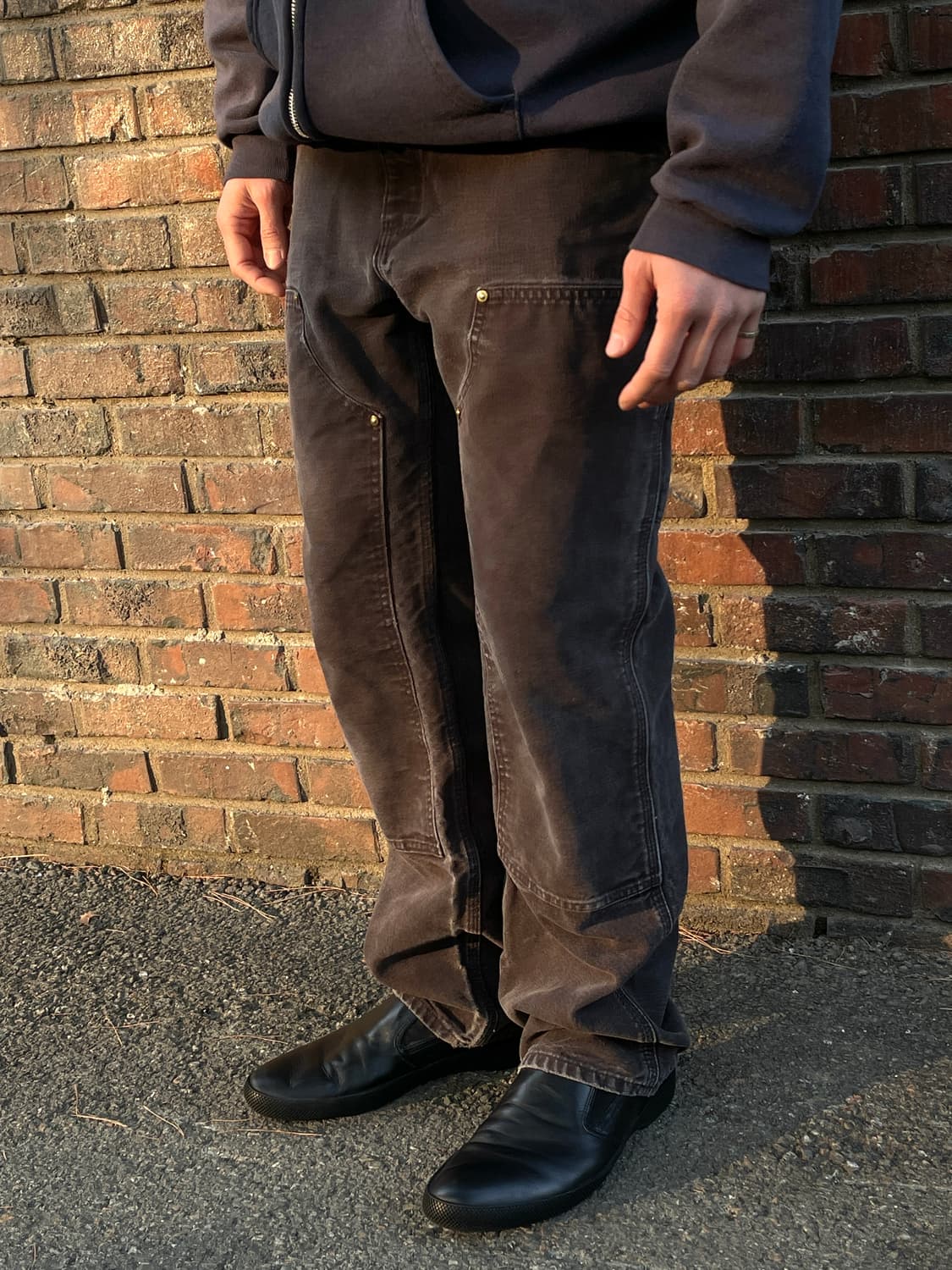 Carhartt Faded Double Knee B01(USA Made) 상품이미지2