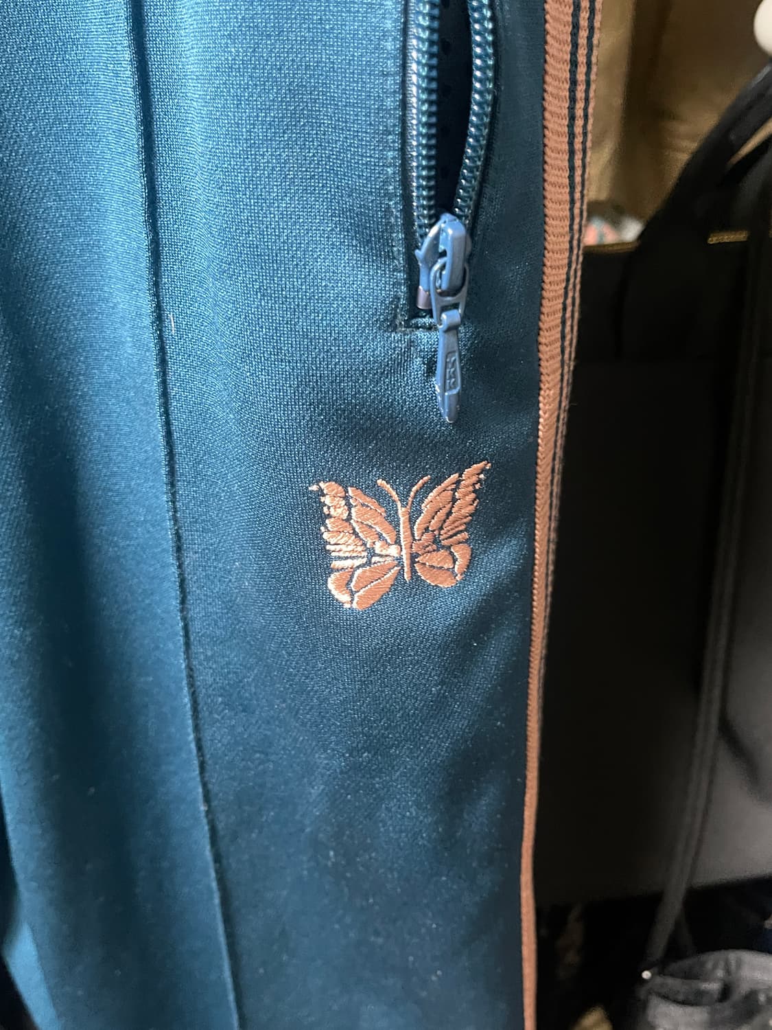 니들스 트랙팬츠 틸그린 스트레이트 s 상품이미지3