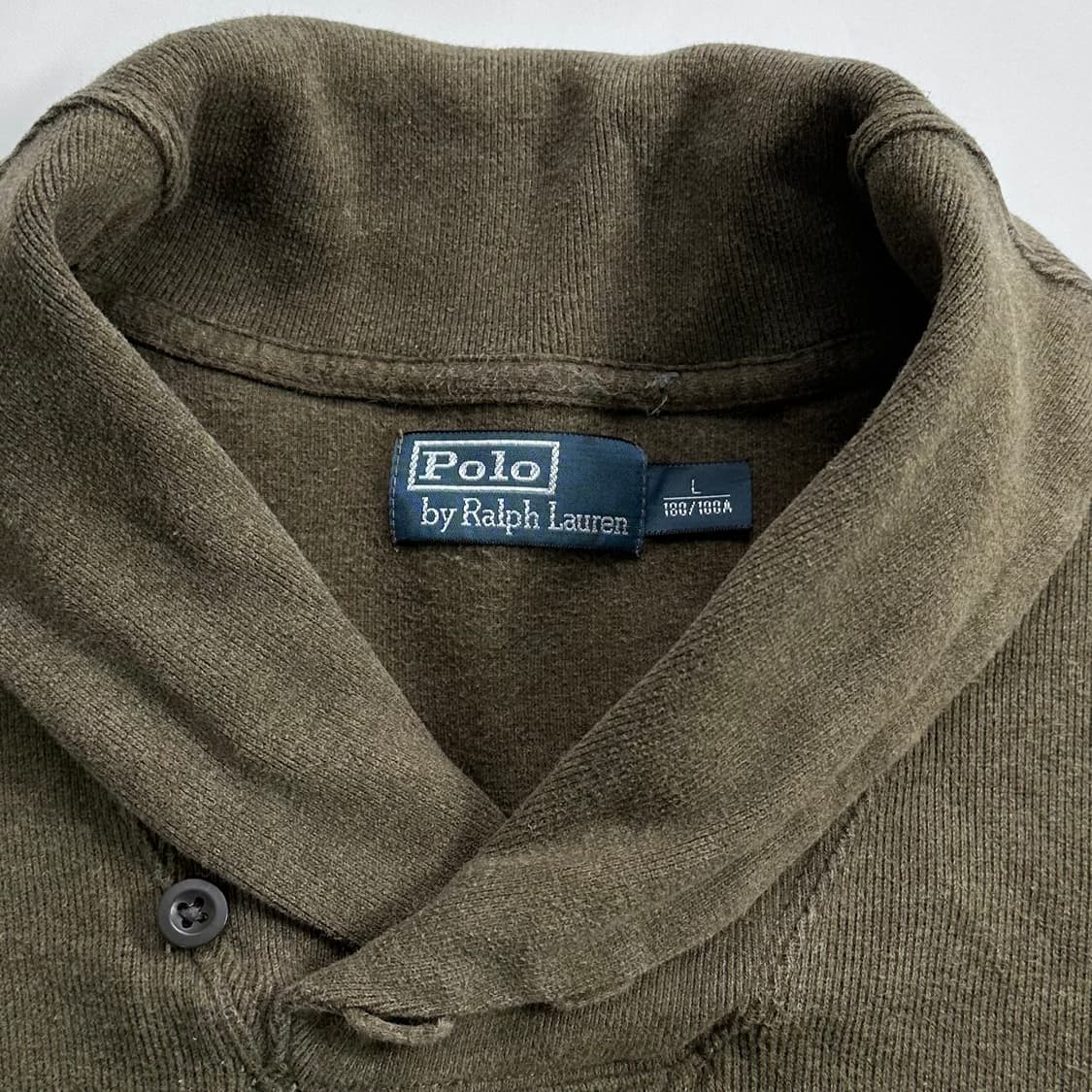 폴로 랄프로렌 카키 숄카라 맨투맨  상품이미지5