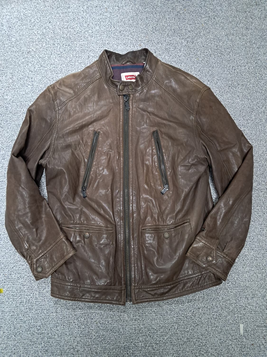 리바이스 가죽자켓 상품이미지1