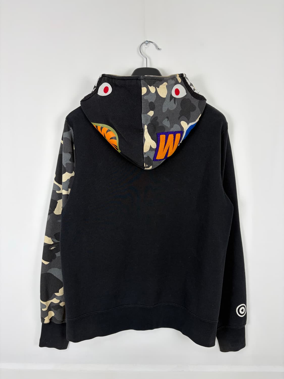 a79) 베이프 샤크 카모 후드집업 상품이미지5