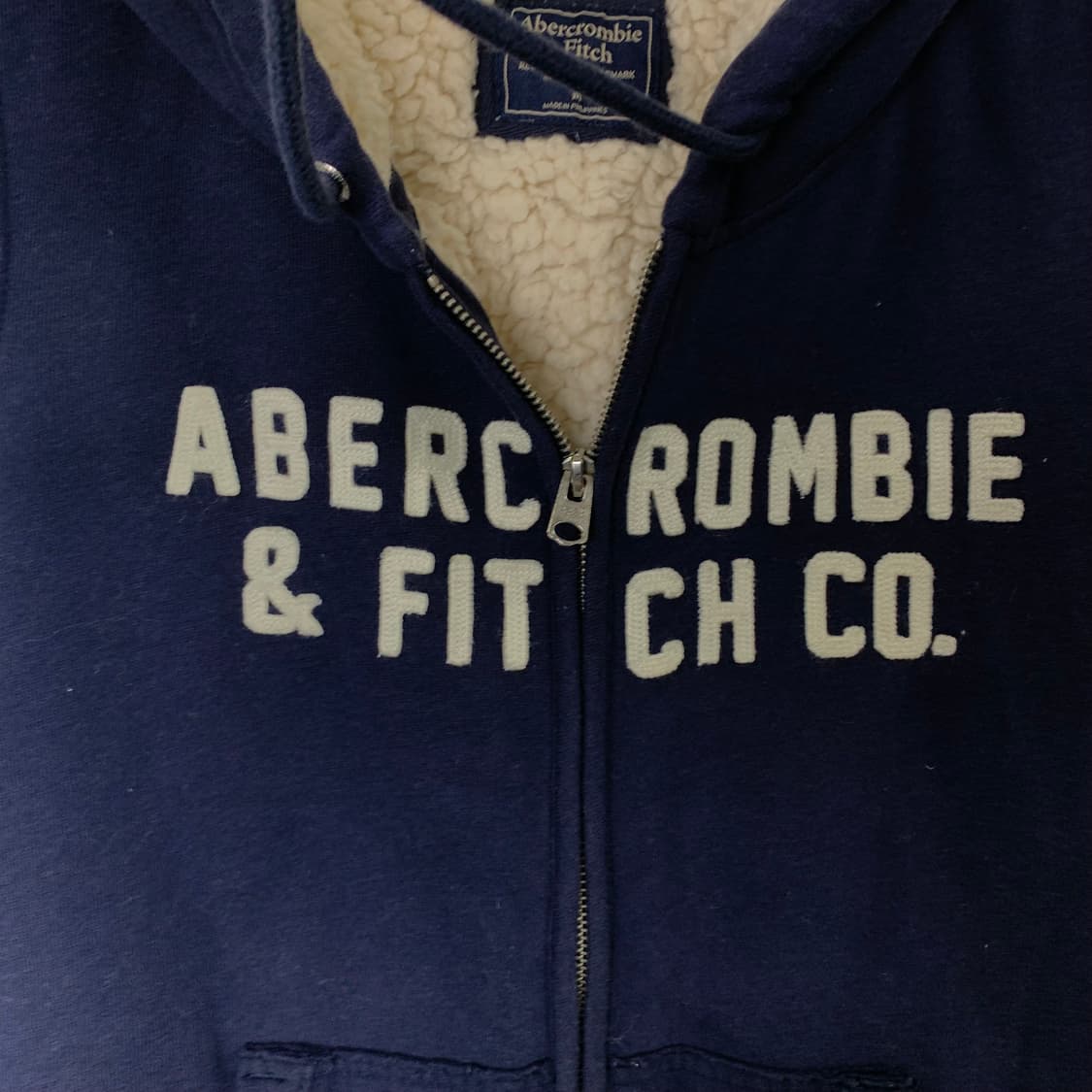 아베크롬비 y2k 와투케 투웨이 양털 후드집업  상품이미지4