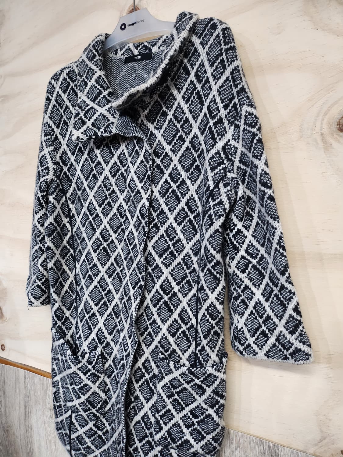 206) 한섬 시스템 캐시미어블랜드 가디건 상품이미지4