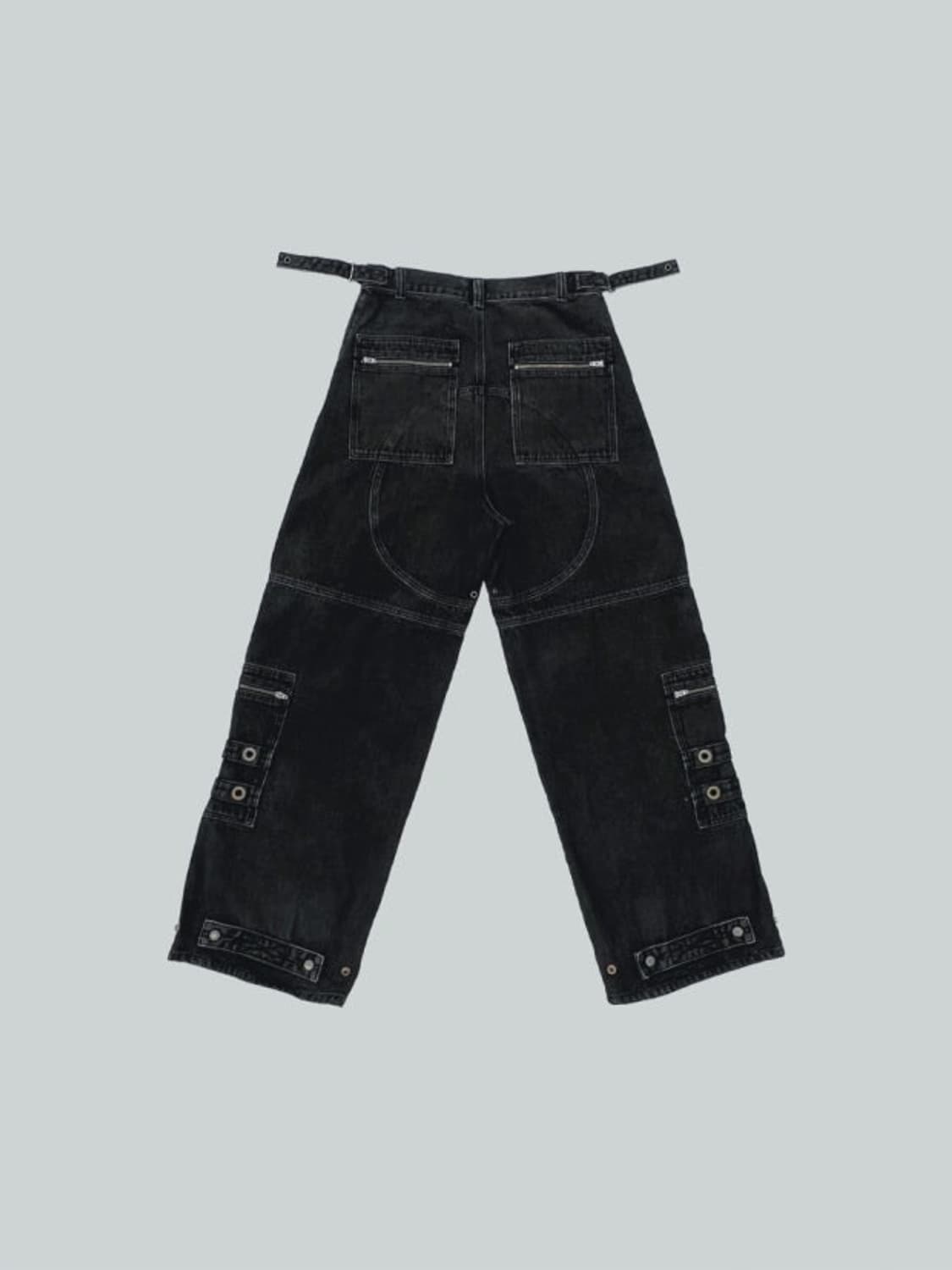 프로젝트 gr 플라이트 데님 블랙 / 1사이즈 (현 프로토콜 인덱스) 상품이미지1