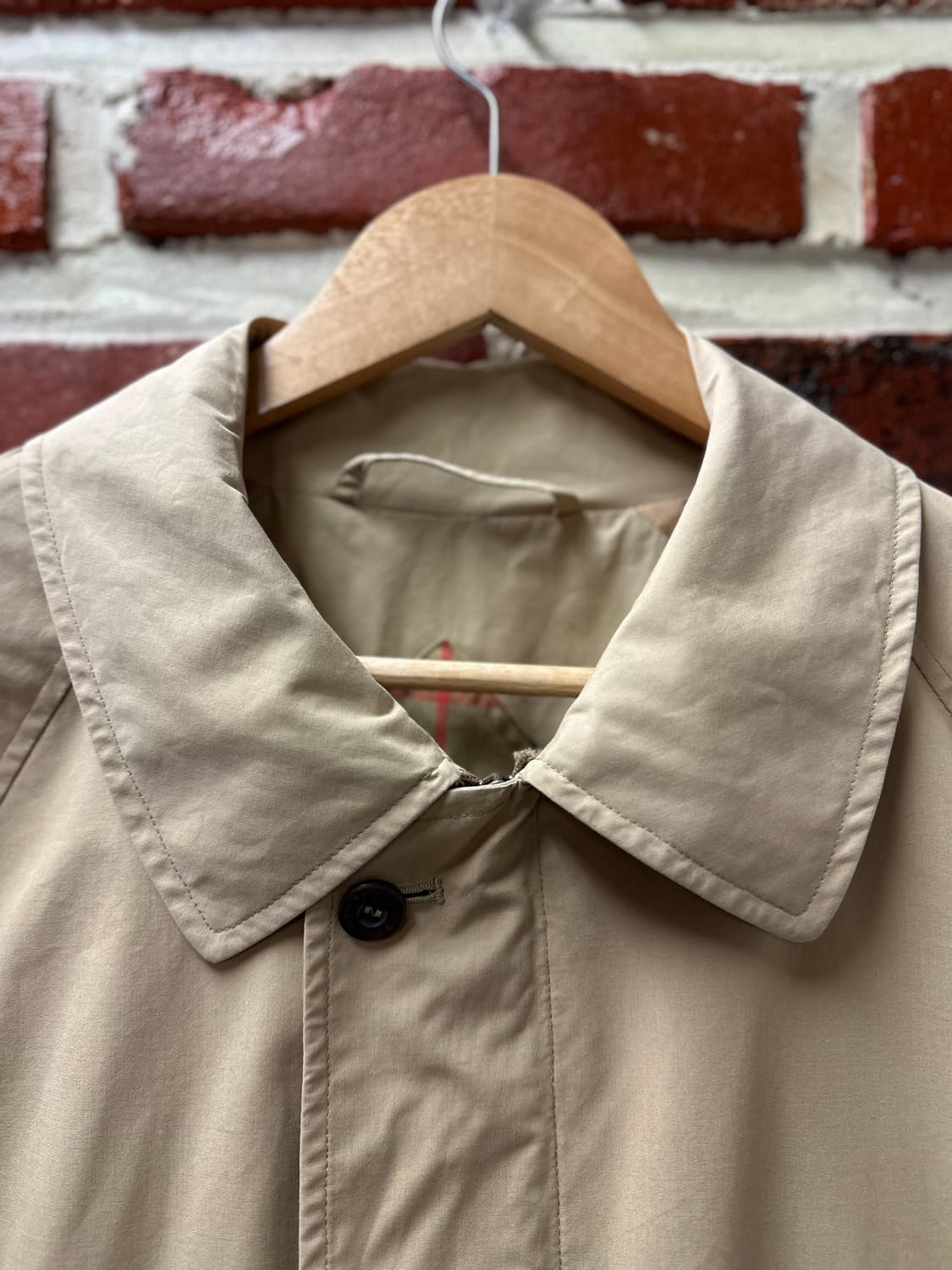 (M)버버리 크레스트 자수로고 헤링턴 자켓 상품이미지2