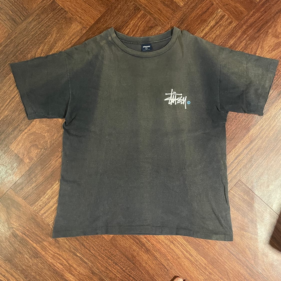 올드 스투시 90s 선페이드 티셔츠 상품이미지1