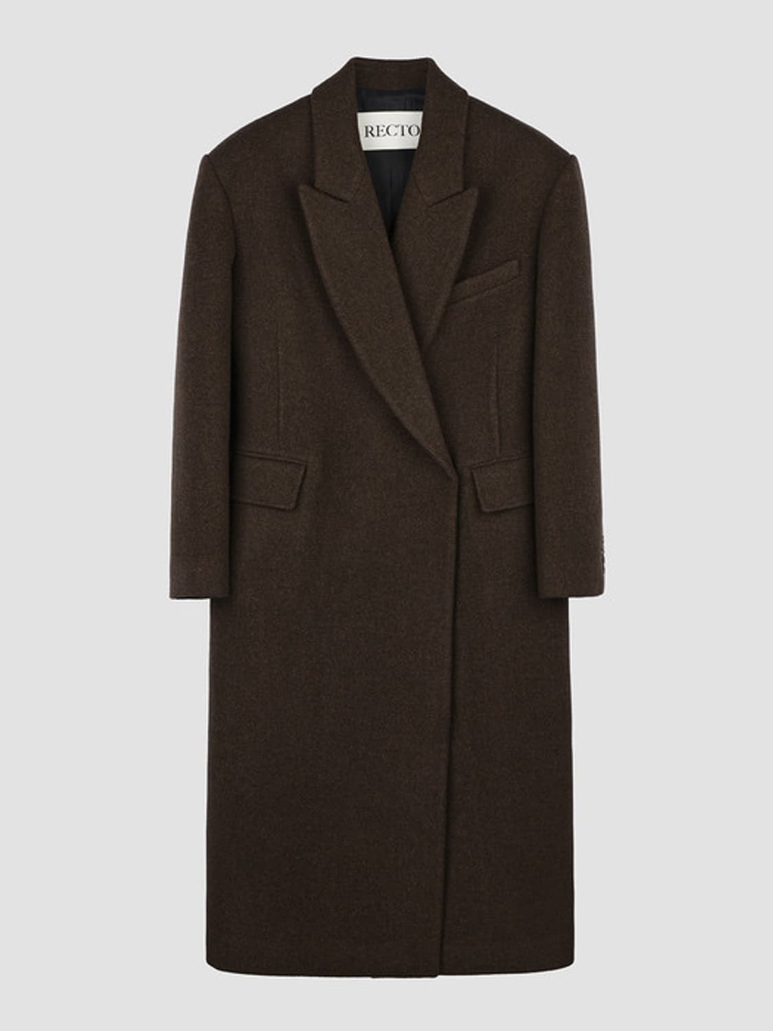 렉토 브라운 월터 오버코트 s 상품이미지2