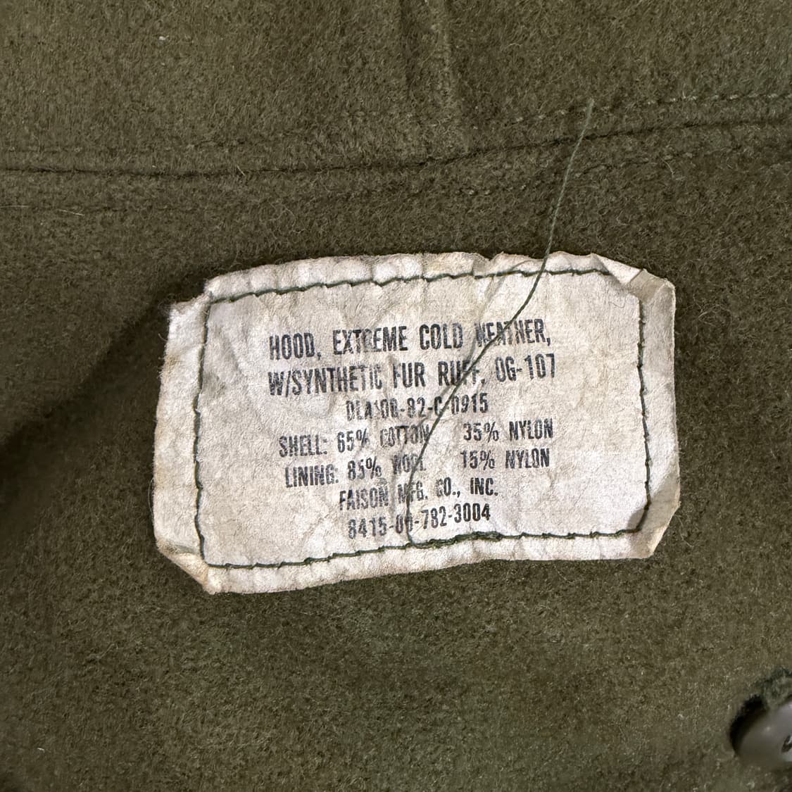 [M] OG107 M65 피쉬테일 개파카 후드 set 상품이미지9