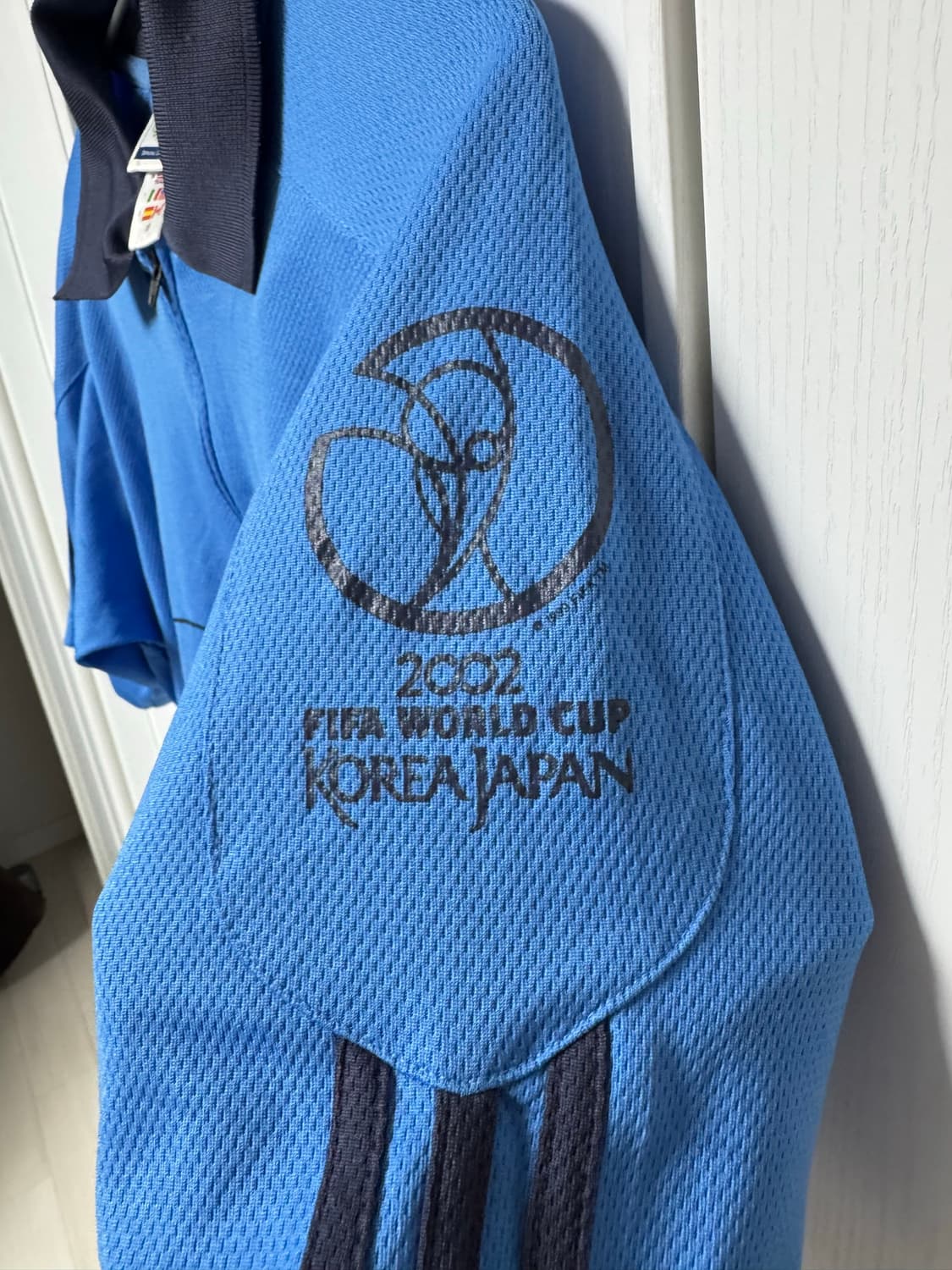 아디다스 한일월드컵 기념 하프집업 티셔츠 상품이미지2