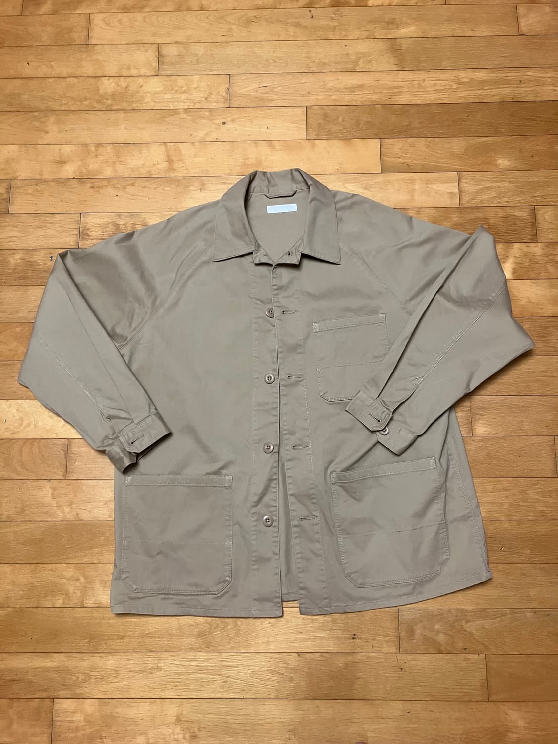 유니클로 유틸리티 자켓 베이지 XXL 상품이미지2