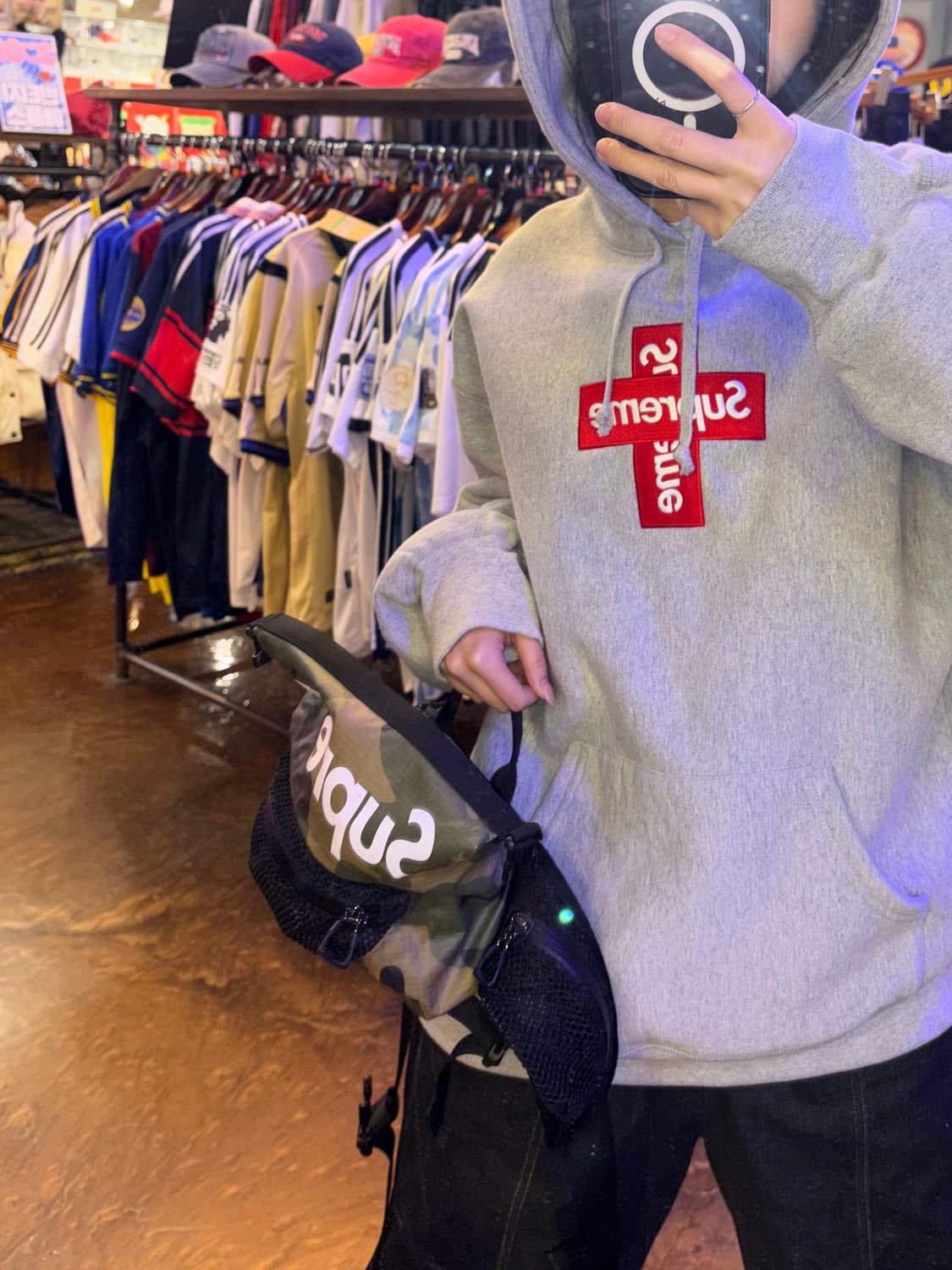 슈프림 X 노스페이스 힙색 상품이미지1