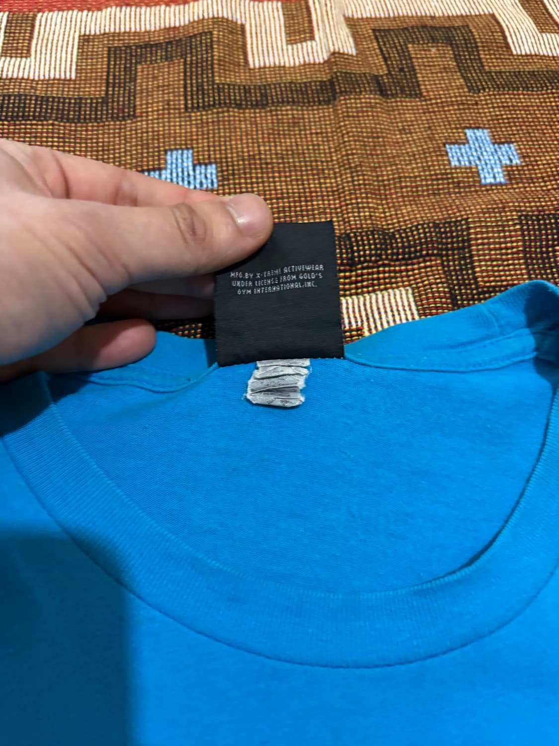 100) 90s 골드짐 올드스쿨 보디빌딩 반팔 상품이미지4