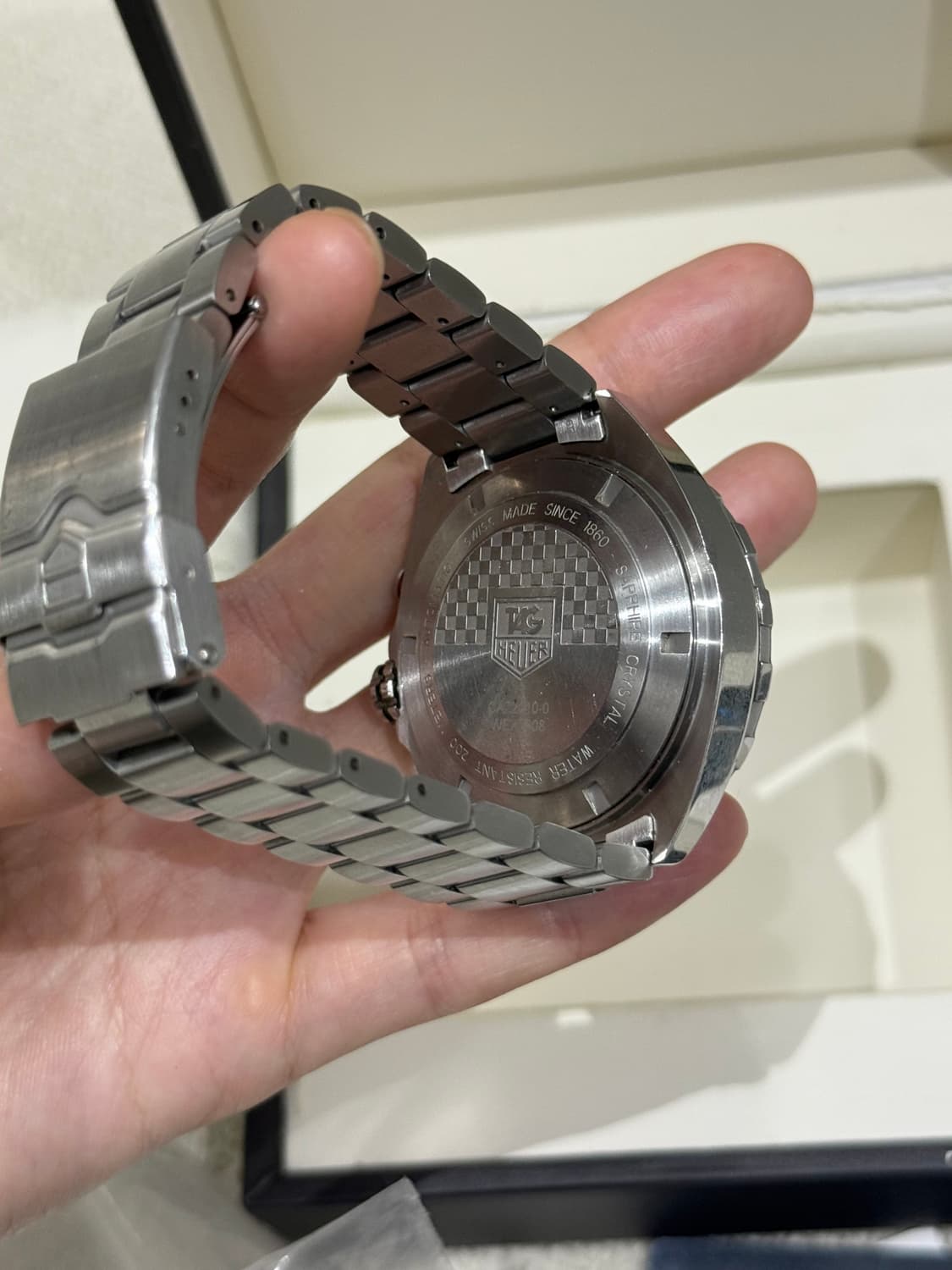 [44] 태그호이어 포뮬러1 칼리버16 오토매틱 스틸 44mm 상품이미지4
