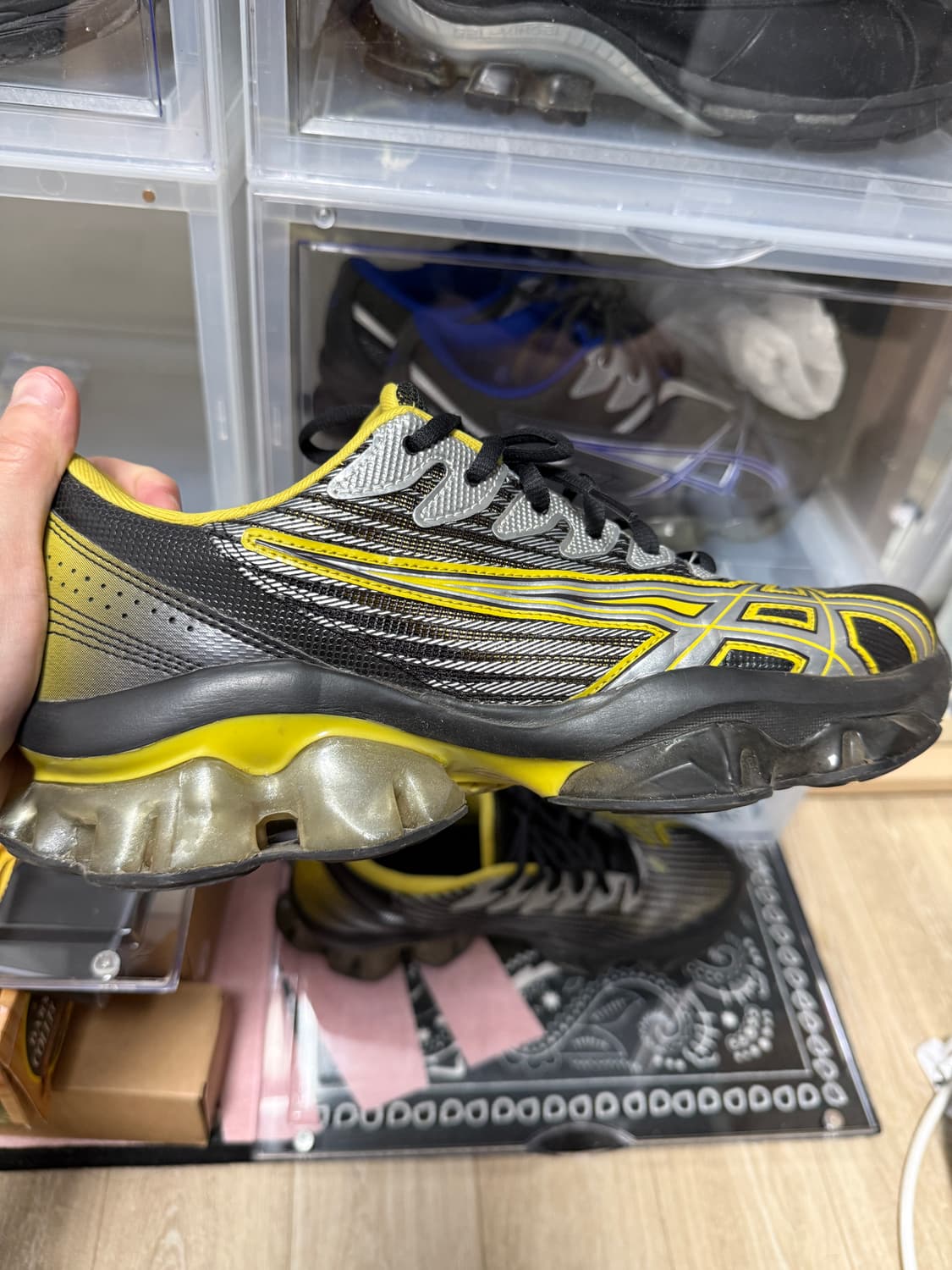  kiko kostadinov x asics 젤퀀텀 레비트랙 265 상품이미지5