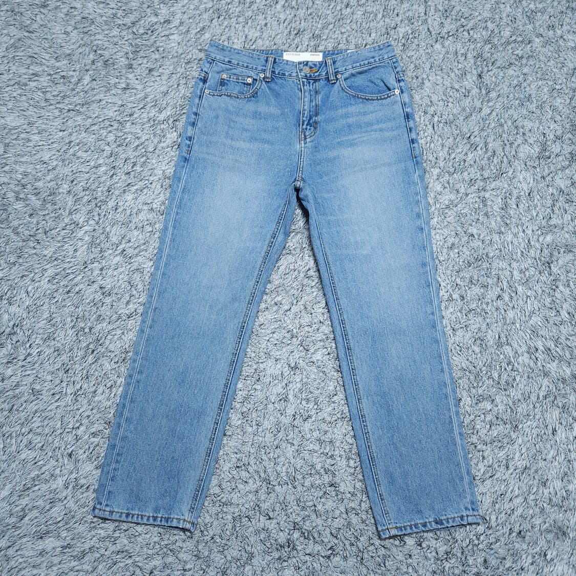 페이탈리즘) 30(46) 남자 일자청바지 연청바지 / 왕눈이샵 상품이미지1