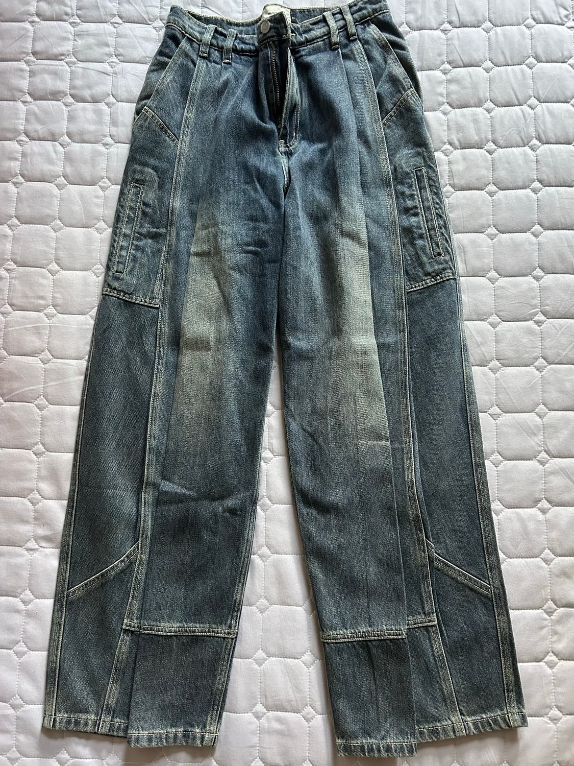 비긴202 베네타 투턱 데님 팬츠 상품이미지5