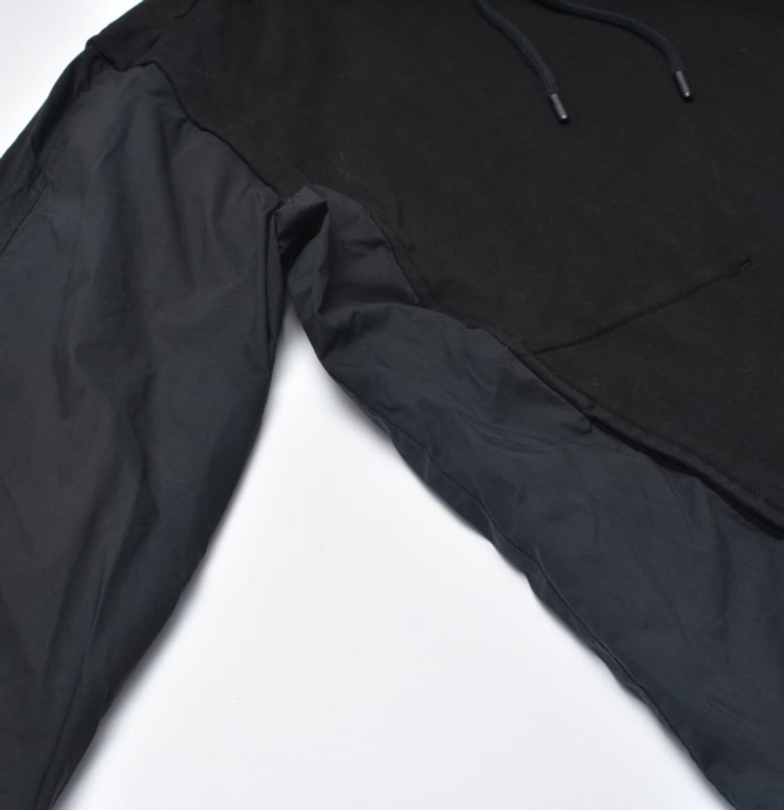 2018 타임옴므 코튼 나일론 후드 셔츠 믹스 티셔츠 105  상품이미지4