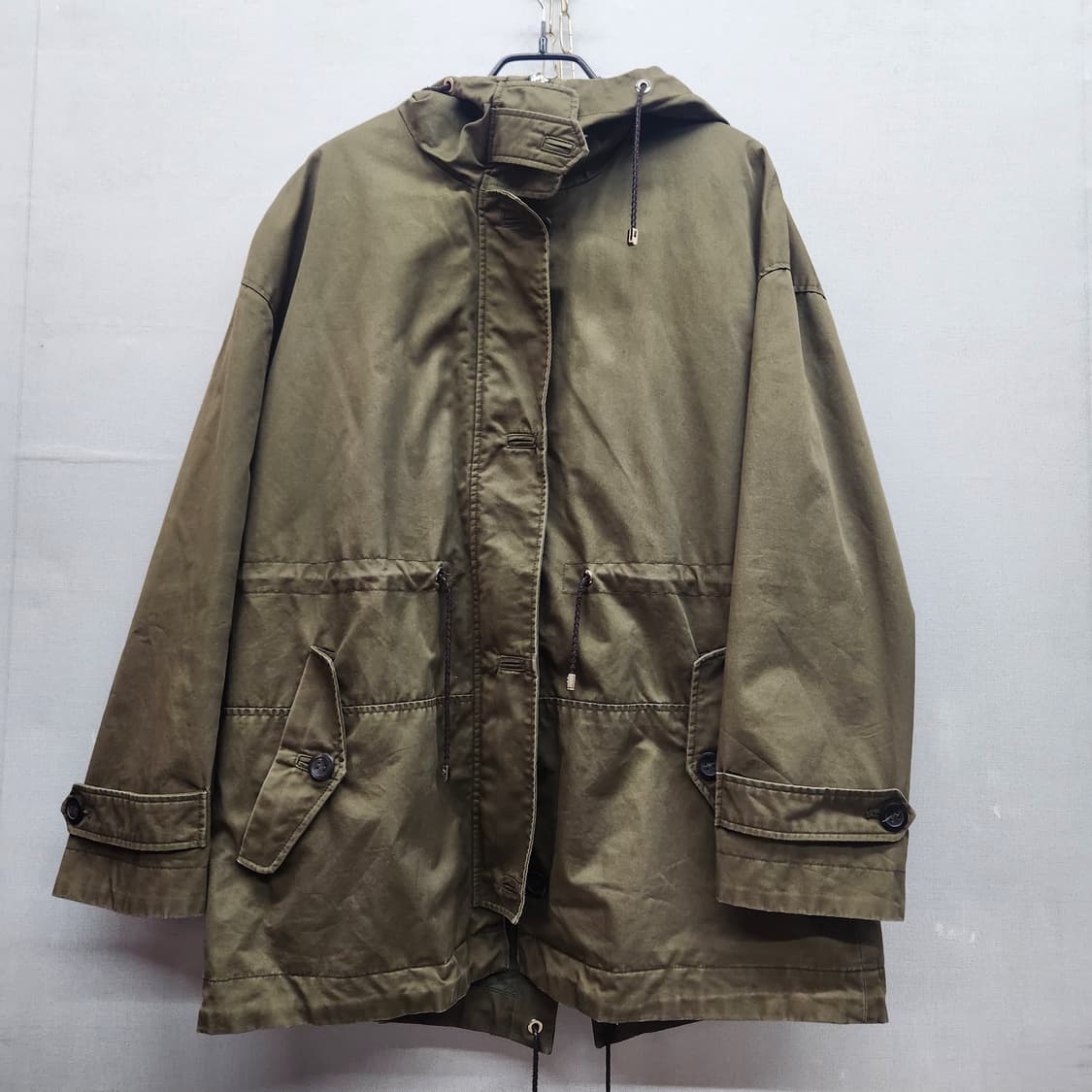 마시모두띠 밀리터리 후드 야상점퍼 M(L) 상품이미지1