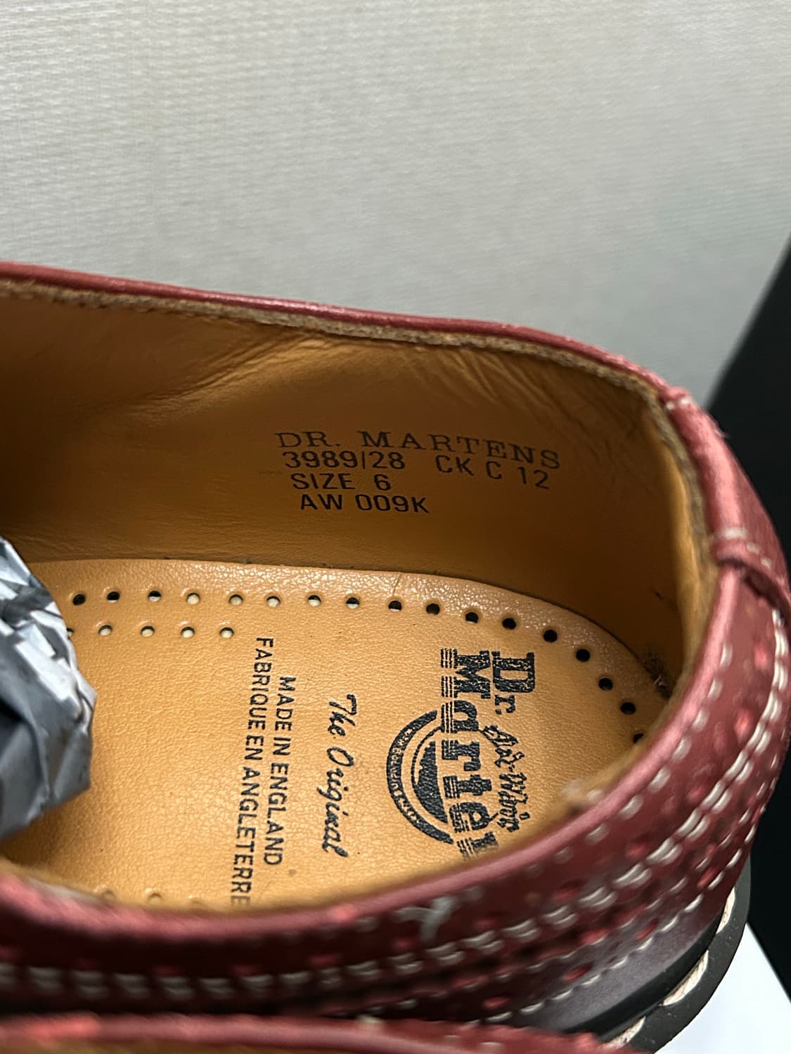 닥터마틴 3989 브로그 윙팁 슈즈 상품이미지3