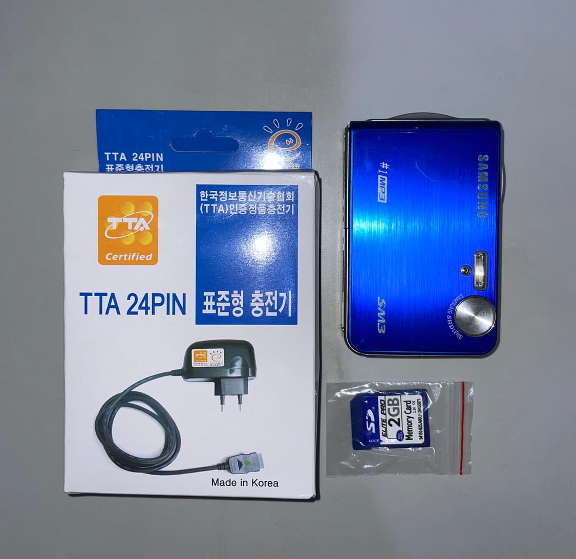 [즉시사용]삼성 케녹스 SM3 디카 + MP3 카메라 상품이미지1