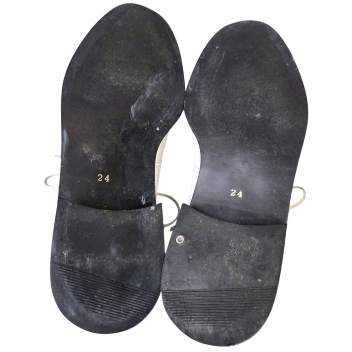 꼼데가르송 트리콧 레이디스 레더 드레스슈즈 상품이미지6